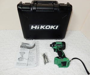  new goods unused * HIKOKI WH36DC impact driver * body + special case attaching 