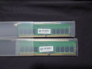 HP純正品 8GB DDR4 SDRAMメモリモジュール(3200MT/s) 13L76AA PC3200 2本セット