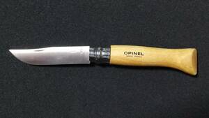 オピネル　Opinel　折りたたみナイフ No.9　ステンレススチール 9cm 　一度使用