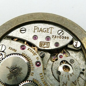 1000円スタート ムーブメントのみ PIAGET ピアジェ Cal.9P1 手巻 MT 機械式 18石 ビンテージ 腕時計部品類 ジャンク品 AMB Z212の画像3