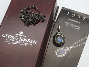 1000 jpy start necklace GEORG JENSEN George Jensen year pendant 1997 925S stamp silver chain damage have 3 B60012