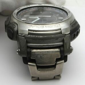 1000円スタート 腕時計 CASIO カシオ PRO TREK プロトレック 5214 PRW-5100T 電波ソーラー アナデジ メンズ ODK Z60052の画像7