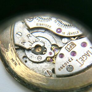 1000円スタート ムーブメントのみ PIAGET ピアジェ Cal.9P1 手巻 MT 機械式 18石 ビンテージ 腕時計部品類 ジャンク品 AMB Z212の画像7