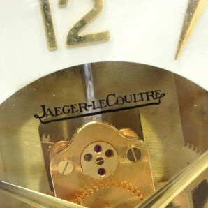 1000円スタート 置時計 空気時計 JAEGER LECOULTRE ジャガールクルト ATMOS アトモス CALIBER 526-5 ホワイト文字盤×ゴールド 3 A60018の画像9