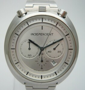 1000円スタート 腕時計 INDEPENDENT インディペンデント INNOVATIVE line BULL HEAD 0510-S113113 クォーツ CITIZEN シチズン WHO A10018