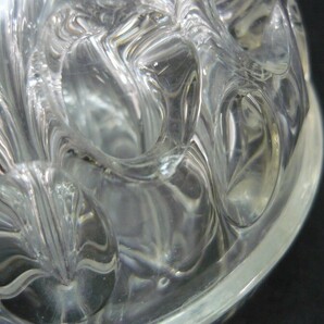 1000円スタート 花生け Christofle クリストフル 銀器 REIMS ランス ガラス花瓶 フラワーベース 花器 年代物 1 Z10038の画像6