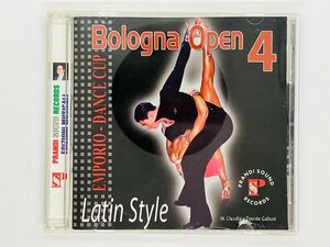 即決CD Bologna Open 4 Latin Style / PRANDI SOUND RECORDS 社交ダンス 280 Z60