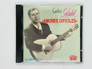 即決CD Carlos Gardel Amores Dificiles Su Obra Integral Vol.2 / カルロス ガルデル / EBCD 12 Q04