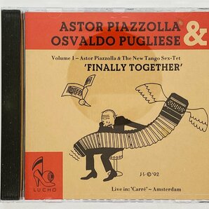 即決CD アストル・ピアソラ ライヴ Astor Piazzolla & Osvaldo Pugliese Volume 2 II / Finally Together S06の画像1