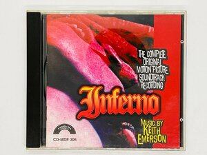 即決CD KEITH EMERSON Inferno / キース・エマーソン インフェルノ ホラー映画のサントラ CD-MDF 306 I01
