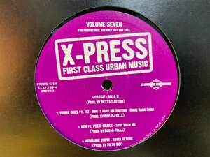 即決LP X-PRESS FIRST CLASS URBAN MUSIC / CASSIE Me & U / YOUNG GUNZ FT 112 VOLUME SEVEN L25