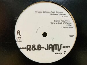 即決LP R&B JAMS VOLUME 7 / Syleena Johnson Feat Common Bullseye RB007 L25
