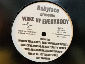 即決LP Babyface Presents WAKE UP EVERYBODY / Mary J. Blige / Monica / Brandy / Faith Evans L25