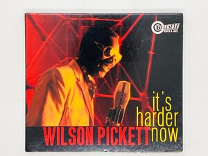 即決CD WILSON PICKETT / IT'S HARDER NOW / BULLSEYE BLUES & JAZZ デジパック仕様 11661-9625-2 Z33