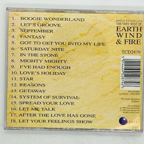 即決CD THE VERY BEST OF EARTH WIND & FIRE / アース・ウインド&ファイアー TCD2879 Z33の画像2