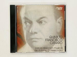 即決CD Quinteto Francisco Canaro / アルゼンチンタンゴ tango antonio d'alessandro / CDMPV 1096 Z54