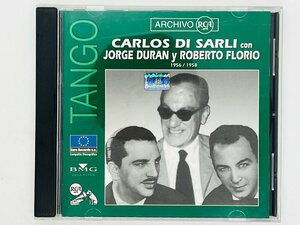 即決CD CARLOS DI SARLI con JORGE DURAN y ROBERTO FLORIO / カルロス・ディ・サルリ楽団 TANGO タンゴ Y19