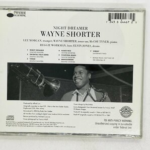 即決CD Wayne Shorter / ウェイン・ショーター Night Dreamer/ ナイト・ドリーマー 輸入盤 724386446725 Y29の画像2