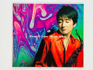 即決CD 本田雅人 Masato Honda Crowded Colors / クラウデッド カラー VICJ-61093 Y35