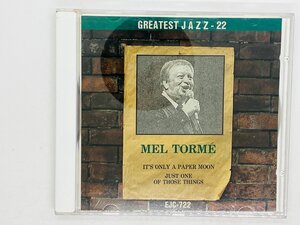 即決CD MEL TORME GREATEST JAZZ / メル・トーメ / AT THE CRESCENDO ツメ凹み EJC-722 Y36