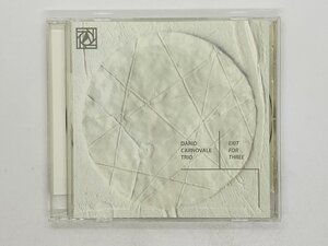 即決CD ダーリオ・カルノヴァーレ トリオ DARIO CARNOVALE / Exit for Three / 帯付き Y43