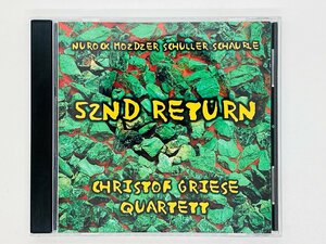 即決CD 52ND RETURN / CHRISTOF GRIESE QUARTETT / UROCK MOZDZER / J4E 4728 Y44