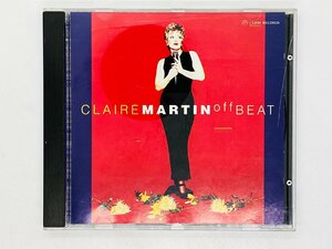 即決CD 廃盤 Claire Martin (クレア・マーティン) / Off beat オフ・ビート / AKD046 X14