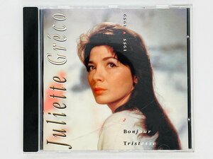 即決CD 仏盤 ジュリエット・グレコ Juliette Greco 1955-1959 Bonjour Tristesse / フランス盤 848 061-2 P03