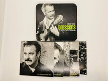 即決5CD georges brassens LES 100 PLUS BELLES CHANSONS / ジョルジュ・ブラッサンス 缶ケース X27_画像1