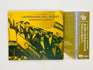 即決CD コンフント・カシーノ / CAMPEONES DEL RITMO / CONJUNTO CASINO / 帯付き 国内盤 CRACD-202 X28