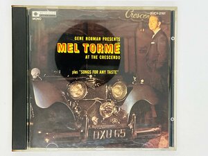 即決CD 旧規格 MEL TORME LIVE At the Crescendo / メル・トーメ ライヴ / 30CY2191 X18