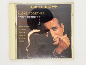 即決CD 旧規格 TONY BENNETT / ALONE TOGETHER / トニー・ベネット / アローン・トゥギャザー / 32DP568 X17