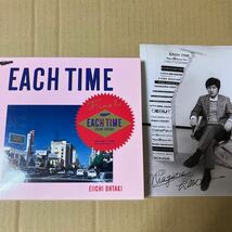 大滝詠一（大瀧詠一）CD EACH TIME 30th Anniversary Edition ジャケット違いピンク盤 ポストカード付 _画像1