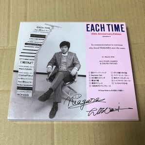 大滝詠一（大瀧詠一）CD EACH TIME 30th Anniversary Edition ジャケット違いピンク盤 ポストカード付 の画像3