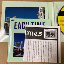 大滝詠一（大瀧詠一）CD EACH TIME 30th Anniversary Edition ジャケット違いピンク盤 ポストカード付 _画像8