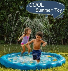  фонтан коврик диаметр 170cm для бытового использования водные развлечения винил бассейн уличный лето бассейн коврик ребенок Kids 