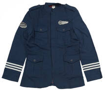 国内正規品 新品未使用 アディダス オリジナルス 1970s ビンテージ パイロット ジャケット ADIDAS ORIGINALS PILOTS JACKET 紺 M_画像1