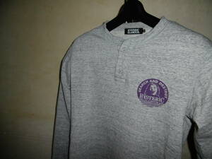  Hysteric Glamour long sleeve Thenli neck S size gray 