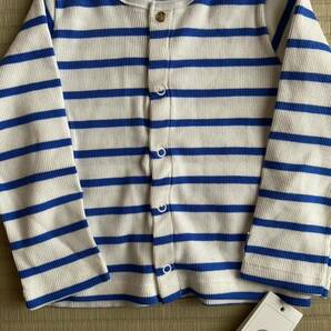 プチバトー petit bateau カーディガン 未使用 タグ付き キッズ 子供服 マリニエール ボーダーの画像2