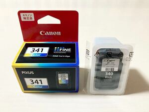 Canon FINE 純正インクカートリッジ BC-340+BC-341ブラック+カラー 標準容量 2個セット 期限内 未開封