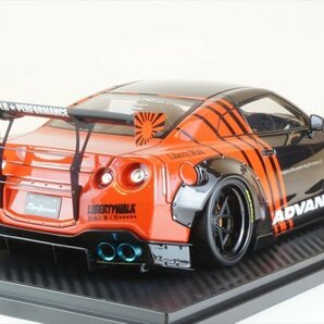 ★☆イグニッションモデル IG2345 LB-WORKS Nissan GT-R R35 type 2 Black/Red☆★の画像2