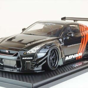 ★☆イグニッションモデル IG2345 LB-WORKS Nissan GT-R R35 type 2 Black/Red☆★の画像1