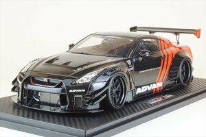 ★☆イグニッションモデル IG2345 LB-WORKS Nissan GT-R R35 type 2 Black/Red☆★