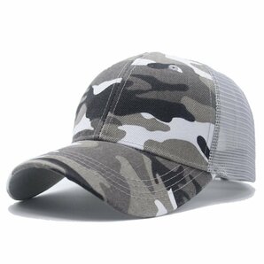 新品: 【送料無料】迷彩 カモフラージュ メッシュキャップ camo mesh cap シティーカモの画像1