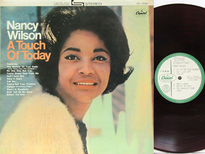 赤盤 ガリ刷りLP☆ ナンシー・ウィルソン タッチ・オブ・トゥデイ Promo Capitol CP 7598 Red Vinyl 白ラベル NANCY WILSON Touch Of Today