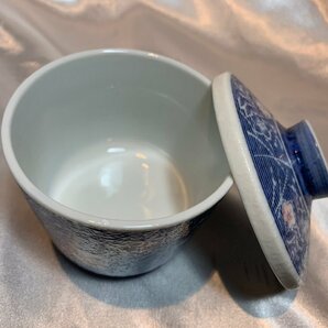 茶碗蒸し皿 蓋付き茶碗 器 和食器 陶器 9客セット まとめ売りの画像3