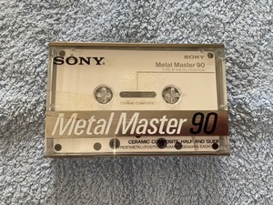 * SONY METAL MASTER metal position *TYPE -Ⅳ(90 minute ) CERAMIC made cassette new goods unopened goods *