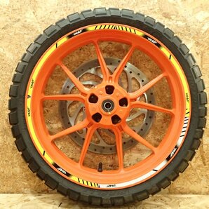 【送料Lサイズ】KTM VBKJPJ406LC263*** 390DUKE フロントホイール 17×3.00 専用動画あり 検.( 125 250 2020年式 20244 19 寅189の画像4