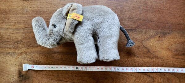 Steiff　シュタイフ　ゾウ　ぬいぐるみ テディベア