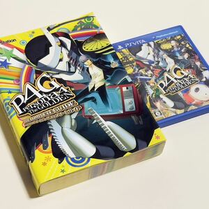 美品！ 攻略本付き！ PSV P4G ペルソナ4 ザ・ゴールデン♪ PSVITA ザ・コンプリートガイド